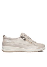 Sneakersy Caprice. Kolor: beżowy #1