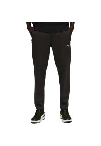 Spodnie męskie Puma Evostripe Warm Pants. Kolor: czarny. Materiał: poliester, materiał. Sport: fitness #1
