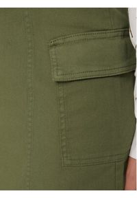 Vila Spódnica jeansowa 14089780 Zielony Regular Fit. Kolor: zielony. Materiał: bawełna #4