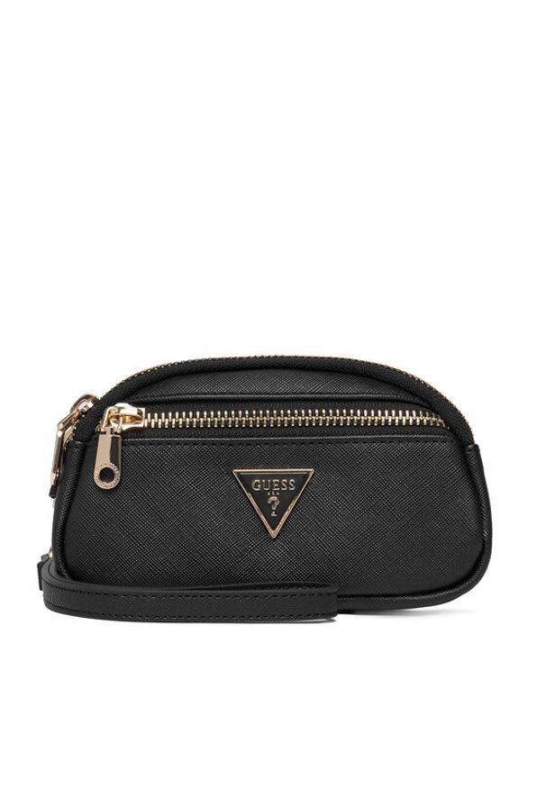 Guess Kosmetyczka PW7570 P6290 Czarny. Kolor: czarny. Materiał: skóra