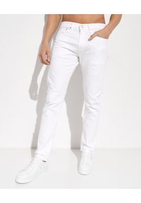 Ralph Lauren - RALPH LAUREN - Białe jeansy Sullivan Slim. Kolor: biały