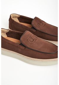 Półbuty męskie zamszowe CESARE CASADEI. Materiał: zamsz #5