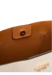 Guess Torebka Nicolette HWAG96 62040 Beżowy. Kolor: beżowy