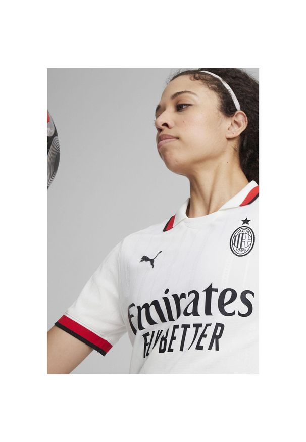 Puma - Damska wyjazdowa koszulka AC Milan 24/25 PUMA White. Kolor: biały
