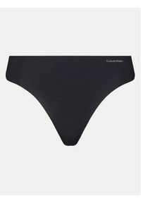 Calvin Klein Underwear Komplet 3 par stringów 000QD3558E Kolorowy. Materiał: syntetyk. Wzór: kolorowy #9