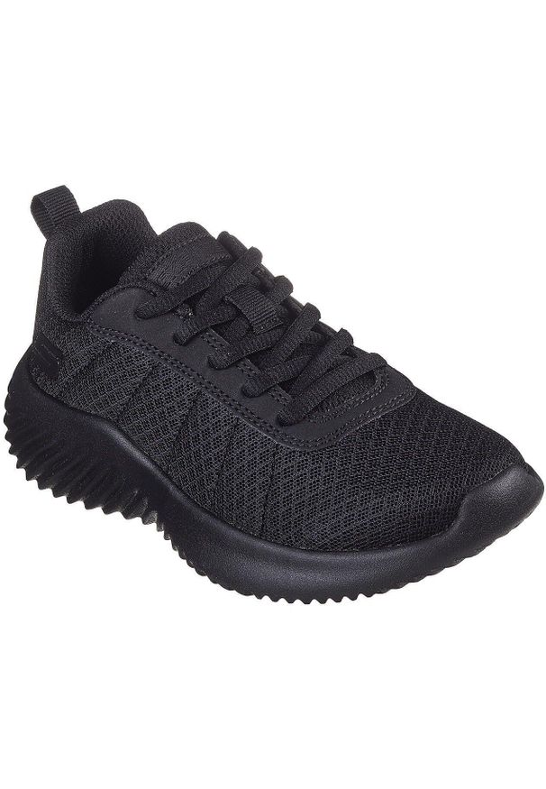 skechers - Adidasy Skechers Bounder - Karonik, Dzieci. Kolor: czarny. Materiał: materiał. Model: Skechers Sport. Sport: turystyka piesza