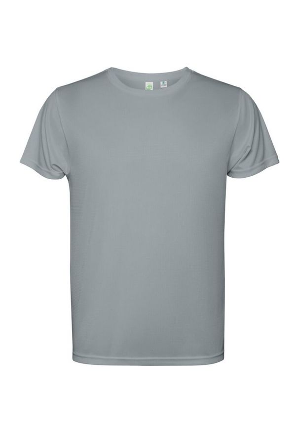 ROLY - Męska Koszulka Z Krótkim Rękawem Estoril. Kolor: szary. Długość rękawa: krótki rękaw. Długość: krótkie. Sport: turystyka piesza