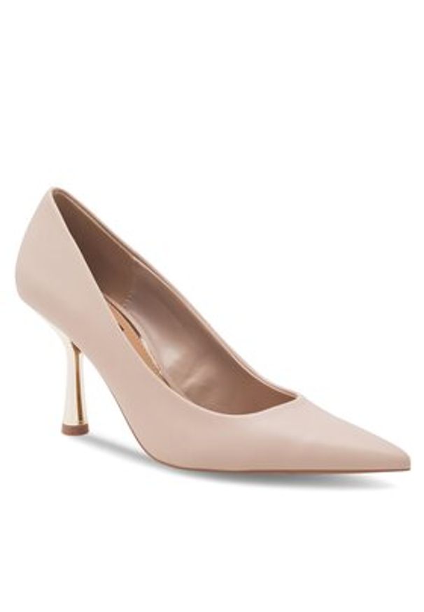 Nine West Szpilki WFA2663-1 Beżowy. Kolor: beżowy. Materiał: skóra. Obcas: na szpilce