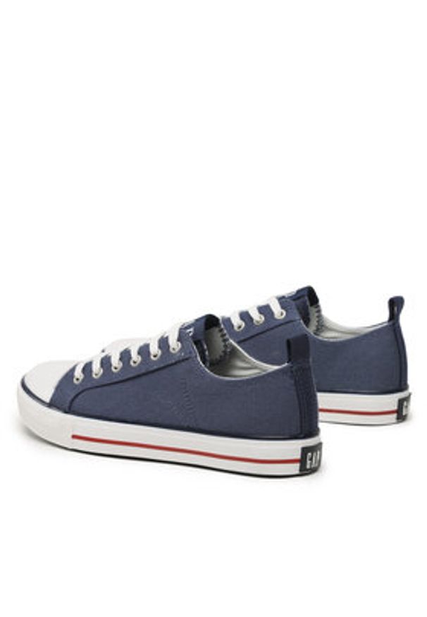 GAP - Gap Trampki Houston GAL001F5TWCRMBGP Niebieski. Kolor: niebieski. Materiał: materiał
