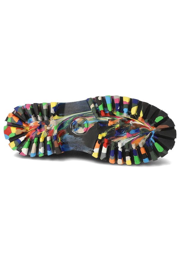 Czarne Półbuty Ravini Stylowe Obuwie Damskie Premium. Okazja: na co dzień. Kolor: czarny. Materiał: materiał. Wzór: kolorowy. Styl: elegancki