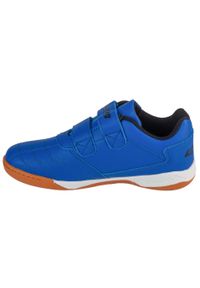 Buty halowe dla dzieci LOTTO PACER K. Kolor: czarny, niebieski, wielokolorowy. Materiał: syntetyk, materiał