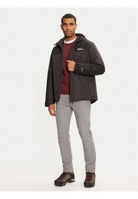 Jack Wolfskin Kurtka outdoor Jasper Ins A61872 Czarny Regular Fit. Kolor: czarny. Materiał: syntetyk. Sport: outdoor #2