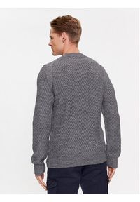 Aeronautica Militare Sweter 232MA1457L509 Szary Regular Fit. Kolor: szary. Materiał: syntetyk #4