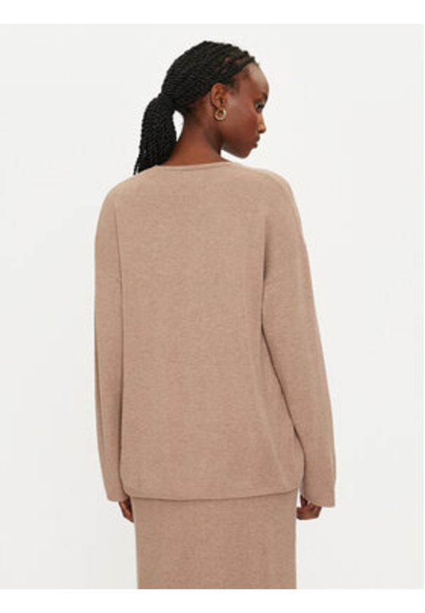 Replay Sweter DK3310.000.G23714 Beżowy Regular Fit. Kolor: beżowy. Materiał: syntetyk
