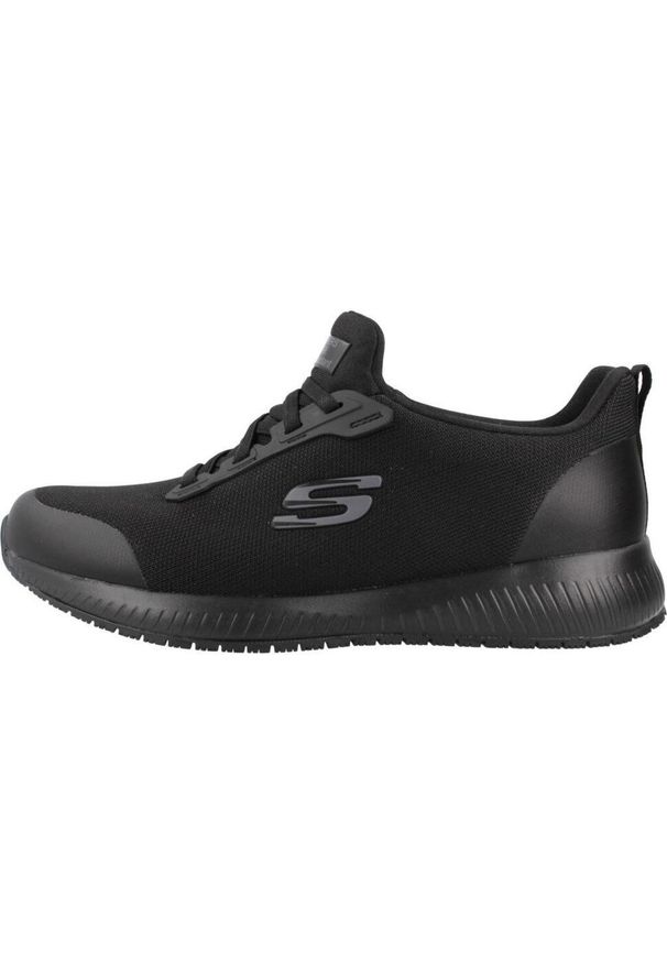 skechers - Obuwie Sportowe Damskie Skechers Work: Squad SR Biały. Kolor: czarny