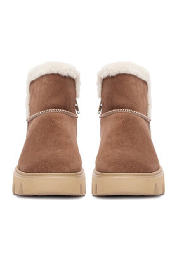 Rieker Śniegowce CEO-W2071-20 Brązowy. Kolor: brązowy. Materiał: zamsz, skóra