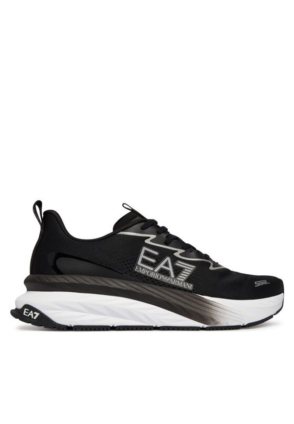 EA7 Emporio Armani Sneakersy 7X000603 AF22914 MC005 Czarny. Kolor: czarny. Materiał: materiał