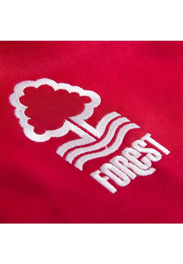 COPA FOOTBALL - Koszulka retro piłkarska dla dorosłych - Nottingham Forest 1976-1977 - Czerwona. Kolor: czerwony. Sport: piłka nożna