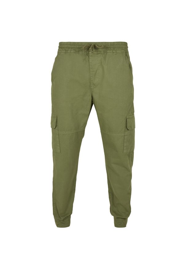 Spodnie Urban Classics military. Kolor: zielony. Długość: długie. Wzór: moro. Sport: bieganie