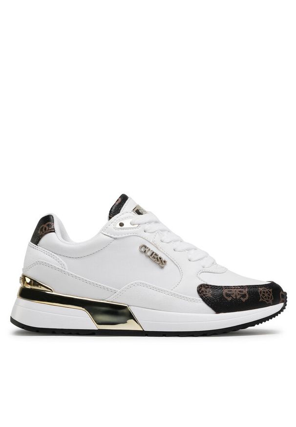 Sneakersy Guess. Kolor: biały