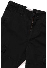 Lee - LEE SPODNIE MĘSKIE FATIGUE PANT BLACK L73ACJ01. Materiał: materiał, tkanina. Wzór: jednolity #8