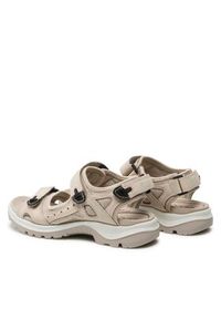 ecco - ECCO Sandały OFFROAD 06956301378 Beżowy. Kolor: beżowy. Materiał: skóra
