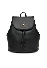 TOMMY HILFIGER - Tommy Hilfiger Plecak Th Modern Backpack AW0AW17470 Czarny. Kolor: czarny. Materiał: skóra #2