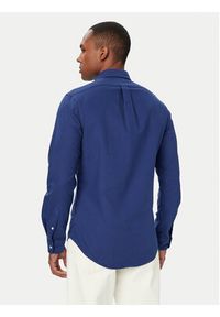 Polo Ralph Lauren Koszula 710804257507 Niebieski Regular Fit. Typ kołnierza: polo. Kolor: niebieski. Materiał: bawełna #3