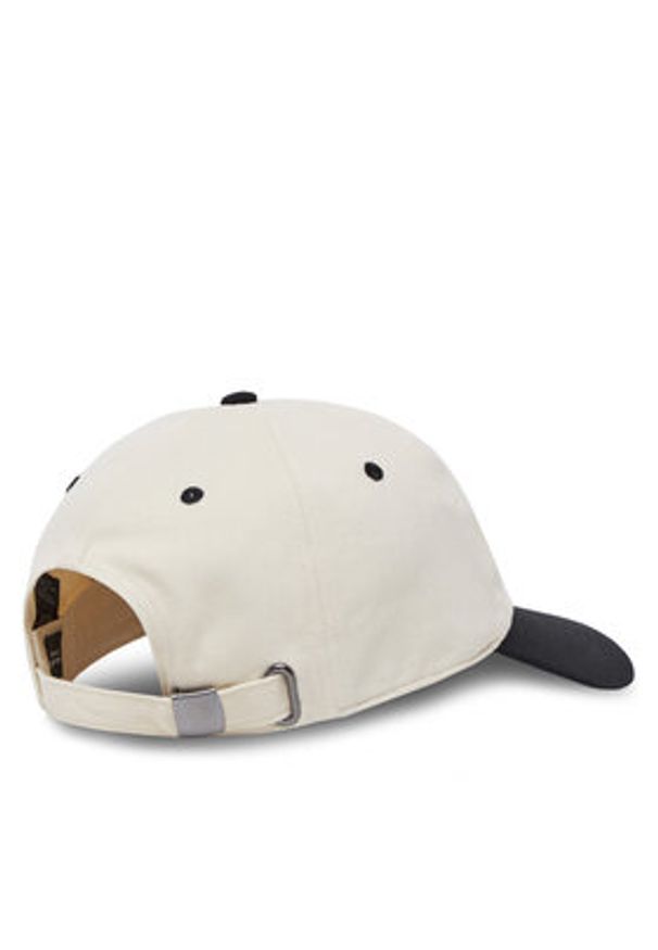 Jack & Jones - Jack&Jones Czapka z daszkiem Jacpalme 12268935 Beżowy. Kolor: beżowy. Materiał: bawełna, materiał