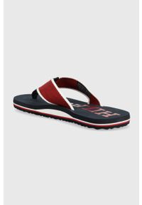 TOMMY HILFIGER - Tommy Hilfiger japonki CLASSIC HILFIGER BEACH męskie kolor granatowy FM0FM04617. Kolor: niebieski #3