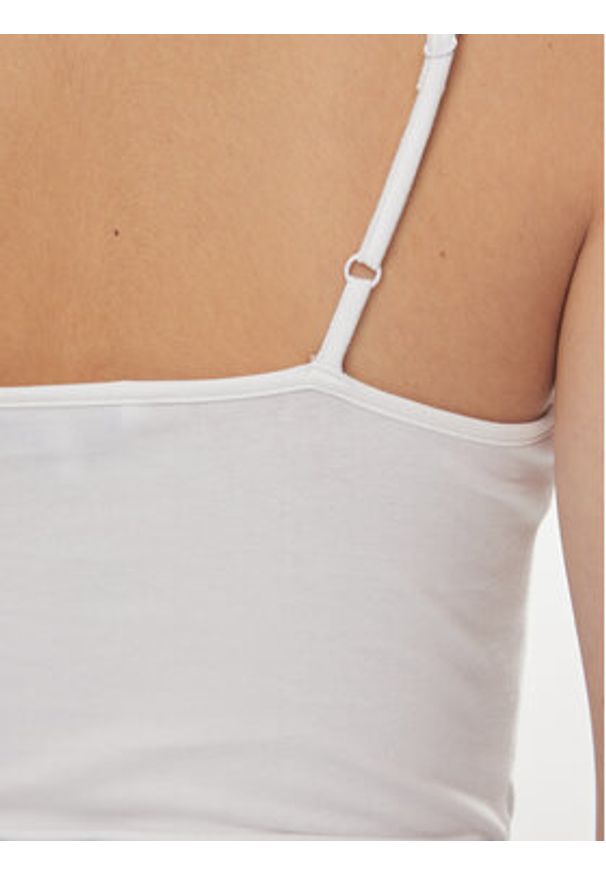 Tommy Jeans Body Essential DW0DW17993 Biały Slim Fit. Kolor: biały. Materiał: bawełna
