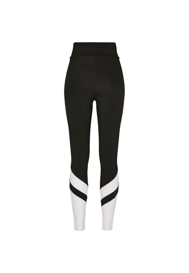 Legginsy damskie Urban Classics arrow high waist. Stan: podwyższony. Kolor: czarny, wielokolorowy, biały