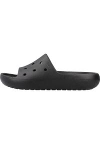 Klapki unisex Crocs Classic Slide V2. Kolor: czarny. Materiał: syntetyk, materiał