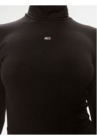 Tommy Jeans Sukienka codzienna DW0DW17524 Czarny Slim Fit. Okazja: na co dzień. Kolor: czarny. Materiał: bawełna. Typ sukienki: proste. Styl: casual #5