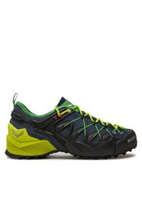 Salewa Trekkingi Ms Wildfire Edge 61346-3840 Granatowy. Kolor: niebieski. Materiał: skóra. Sport: turystyka piesza