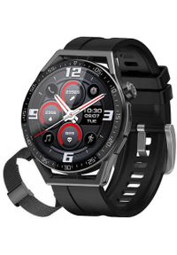 Zegarek SMARTWATCH Rubicon E88 black/black band. Rodzaj zegarka: smartwatch #1