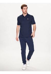 Le Coq Sportif Polo 2310551 Niebieski Regular Fit. Typ kołnierza: polo. Kolor: niebieski. Materiał: bawełna