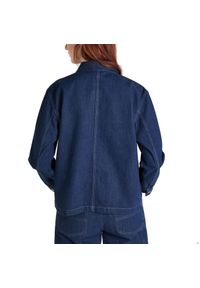 Lee - LEE WORKER CHORE JACKET DAMSKA KURTKA JEANSOWA DARK YELT L54JKEIV 112112788. Materiał: jeans #3