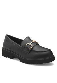 Jenny Fairy Loafersy WYL3647-5 Czarny. Kolor: czarny. Materiał: skóra #7