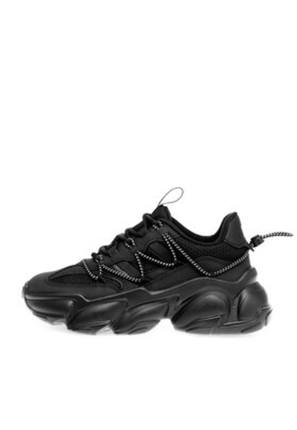 Steve Madden Sneakersy Spectator Sneaker SM11002961-04005-184 Czarny. Kolor: czarny. Materiał: skóra