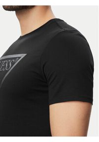 Guess T-Shirt M6YI71 K3745 Czarny Slim Fit. Kolor: czarny. Materiał: bawełna #5