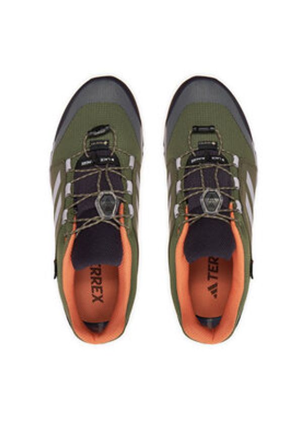 Adidas - adidas Trekkingi Terrex GORE-TEX ID0931 Zielony. Kolor: zielony. Materiał: materiał. Technologia: Gore-Tex. Model: Adidas Terrex. Sport: turystyka piesza