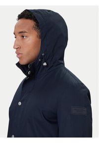 Marc O'Polo Parka 528 0022 71028 Granatowy Regular Fit. Typ kołnierza: polo. Kolor: niebieski. Materiał: bawełna, syntetyk #5