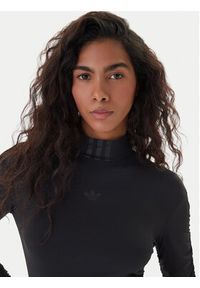 Adidas - adidas Spódnica maxi JW2806 Czarny Slim Fit. Kolor: czarny. Materiał: syntetyk #4