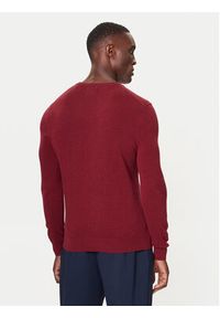 GANT - Gant Sweter 8050274 Czerwony Regular Fit. Kolor: czerwony. Materiał: wełna #3