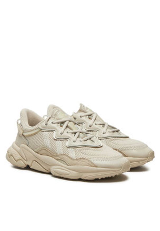 Adidas - adidas Sneakersy Ozweego FX6029 Beżowy. Kolor: beżowy. Materiał: materiał