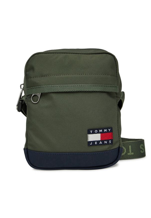 Saszetka Tommy Jeans. Kolor: zielony