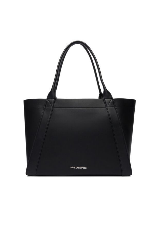 Karl Lagerfeld - KARL LAGERFELD Torebka B1W30066 Czarny. Kolor: czarny. Materiał: skórzane