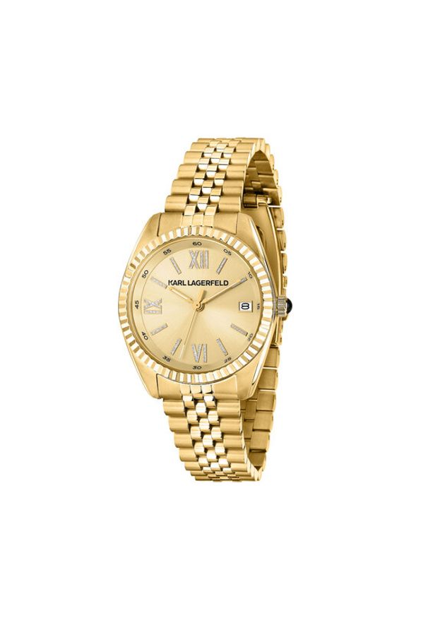Karl Lagerfeld - KARL LAGERFELD Zegarek R0553108504 Złoty. Kolor: złoty