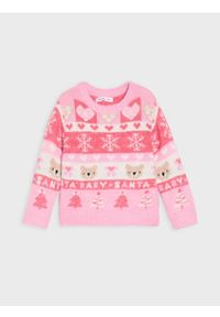 Sinsay - Sweter z motywem świątecznym - wielobarwny. Styl: wizytowy